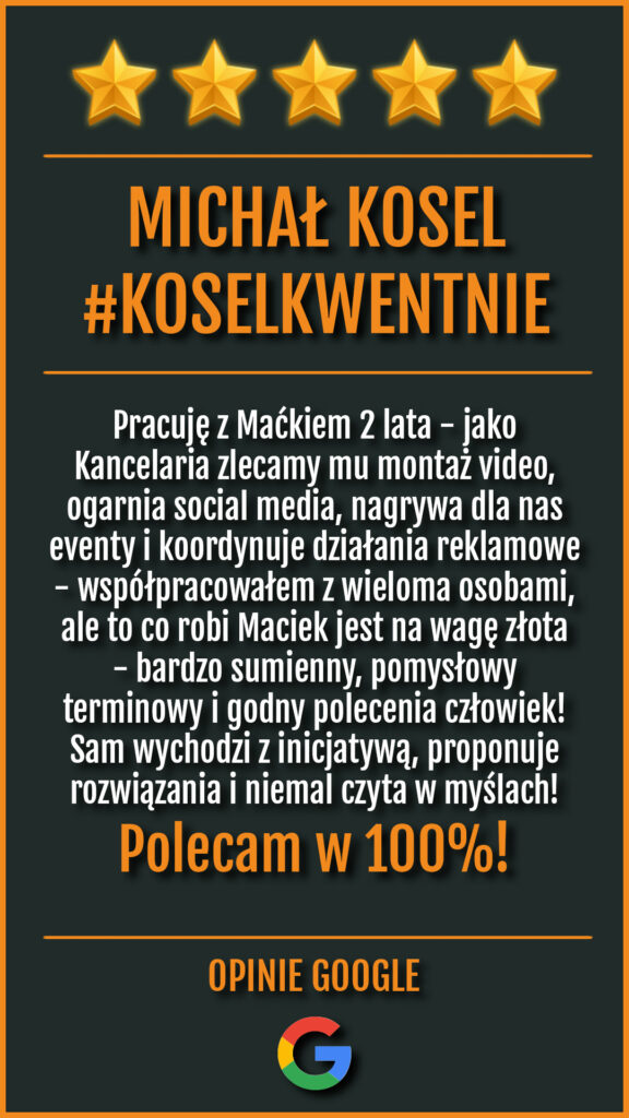 05. Michał Kosel _KoselKwentnie